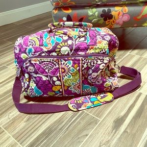 Vera Bradley weekender travel bag
